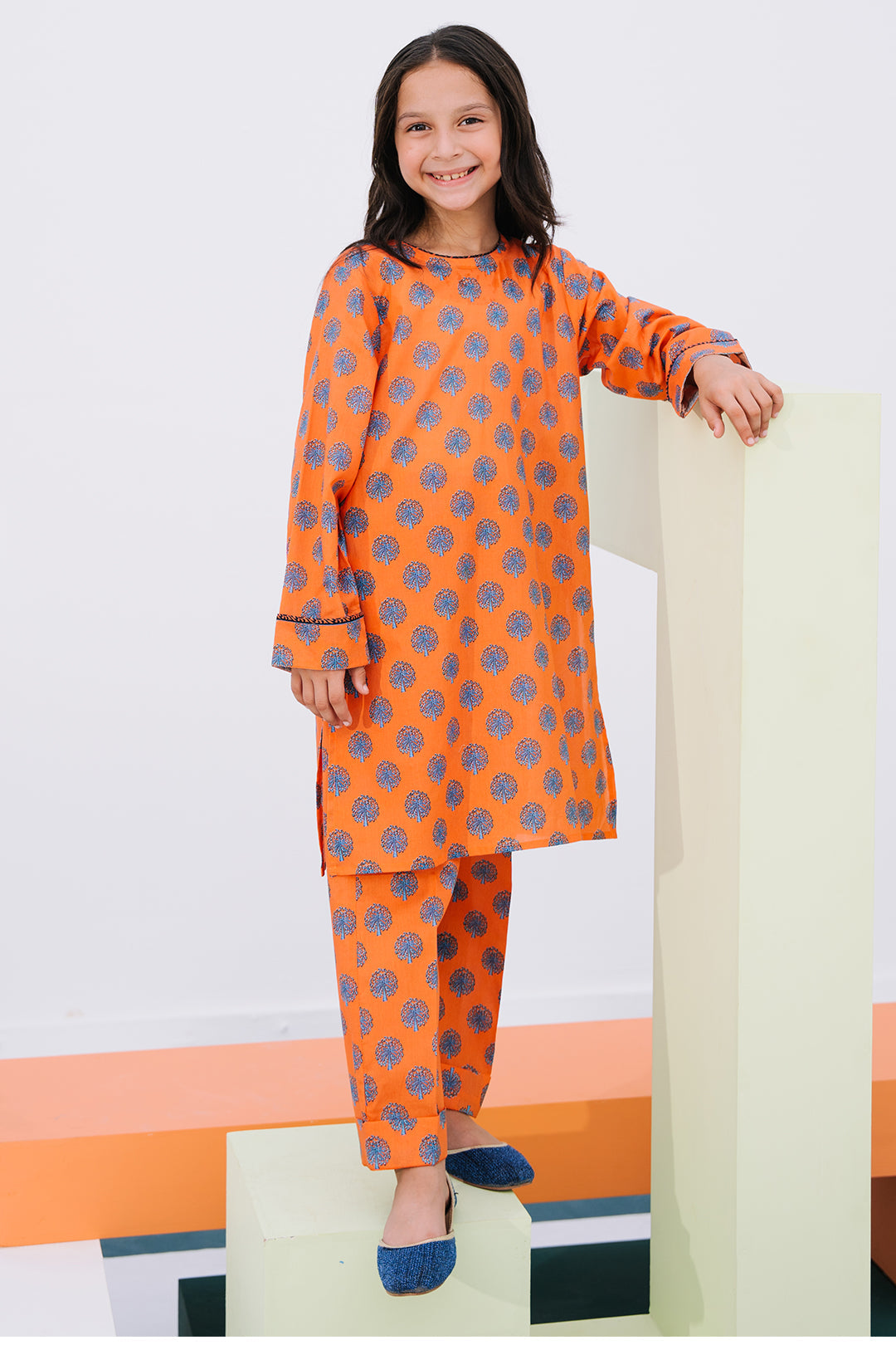Zellbury Girls | 2 Piece Lawn | Kurta Trouser - 2409 - by - Libasekhas UK - Registered Vendor of : Zellbury Girls - 100% Original Designer Dresss