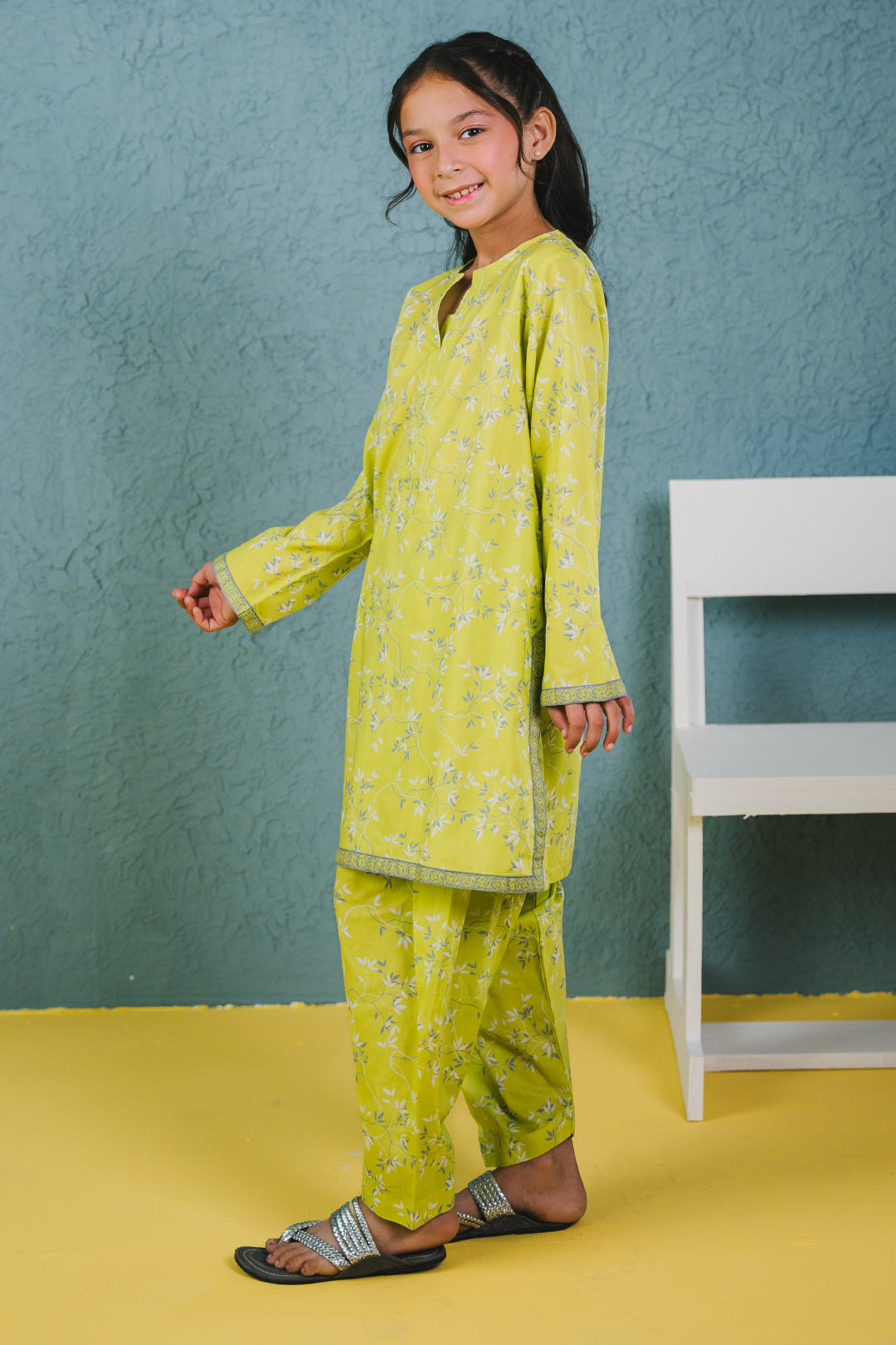 Zellbury Girls | 2 Piece Lawn | Kurta Trouser - 2410 - by - Libasekhas UK - Registered Vendor of : Zellbury Girls - 100% Original Designer Dresss