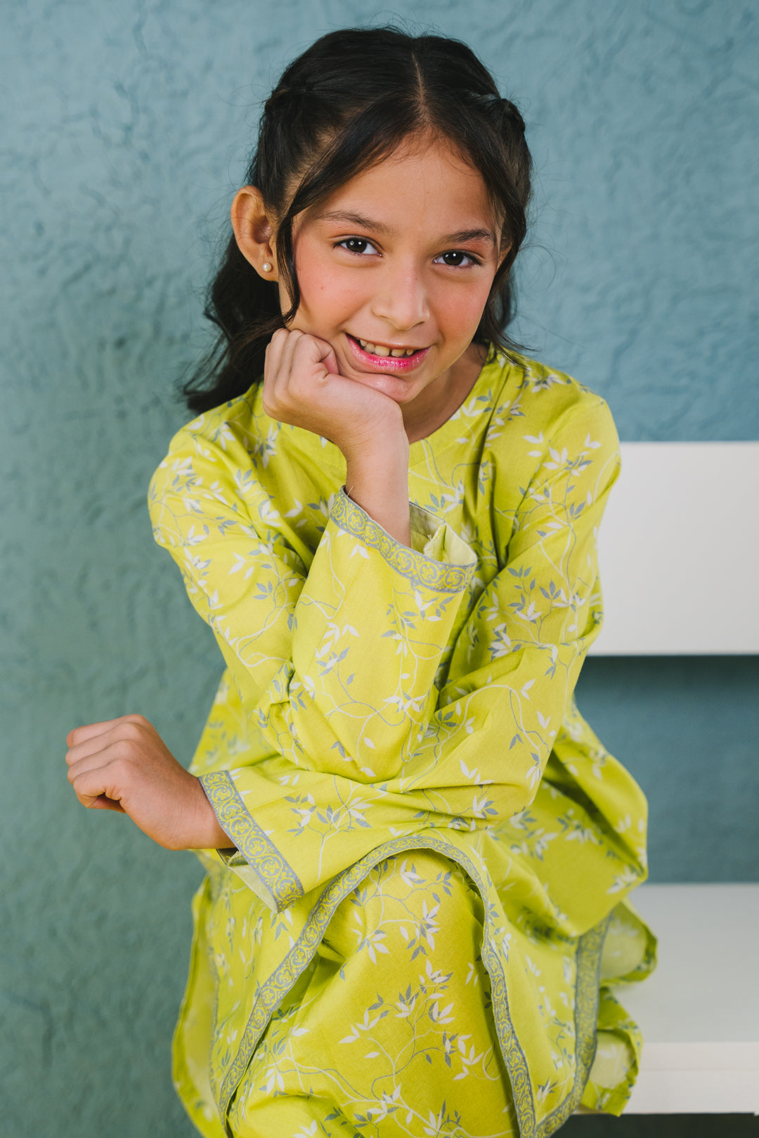 Zellbury Girls | 2 Piece Lawn | Kurta Trouser - 2410 - by - Libasekhas UK - Registered Vendor of : Zellbury Girls - 100% Original Designer Dresss