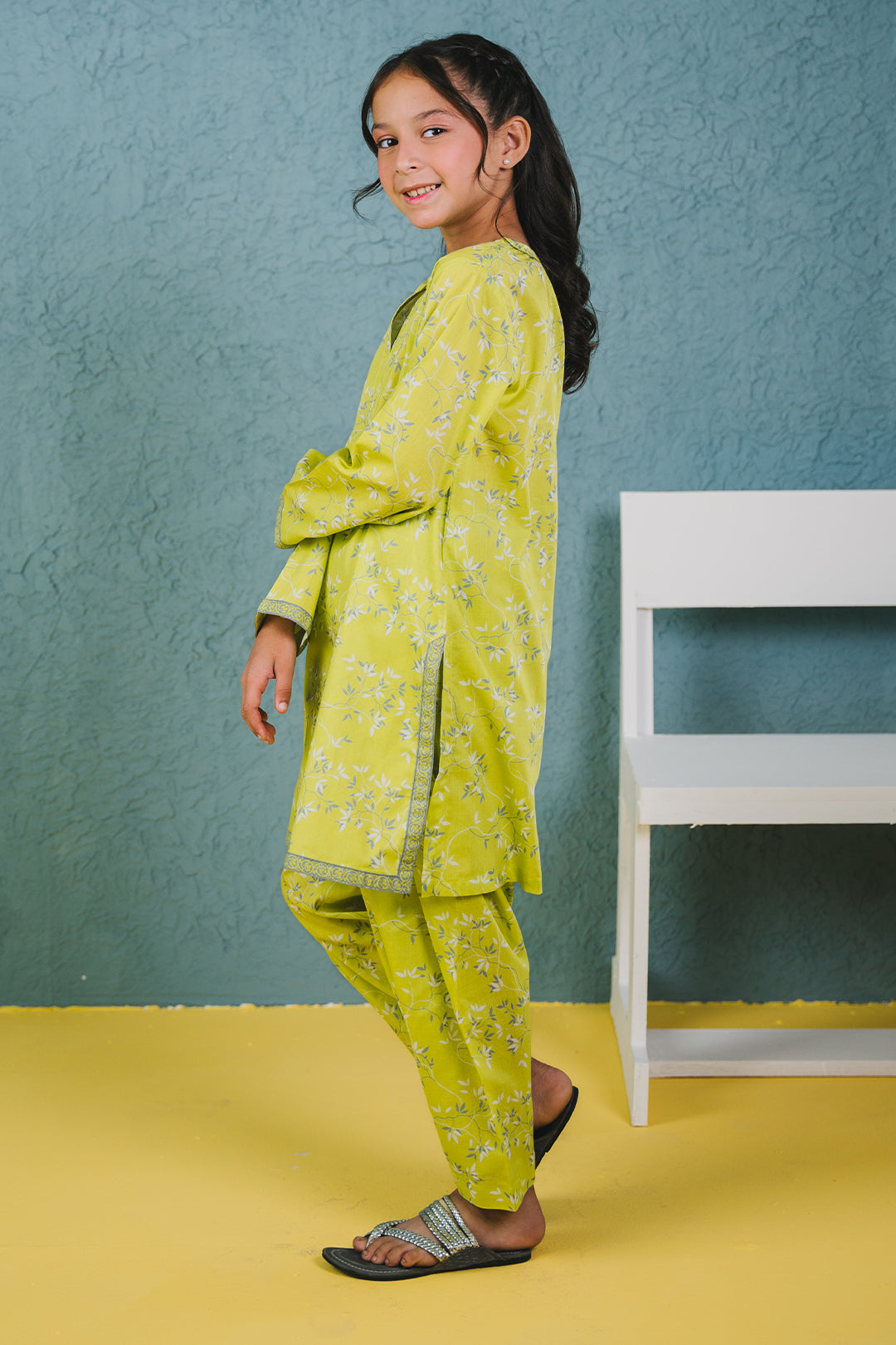 Zellbury Girls | 2 Piece Lawn | Kurta Trouser - 2410 - by - Libasekhas UK - Registered Vendor of : Zellbury Girls - 100% Original Designer Dresss