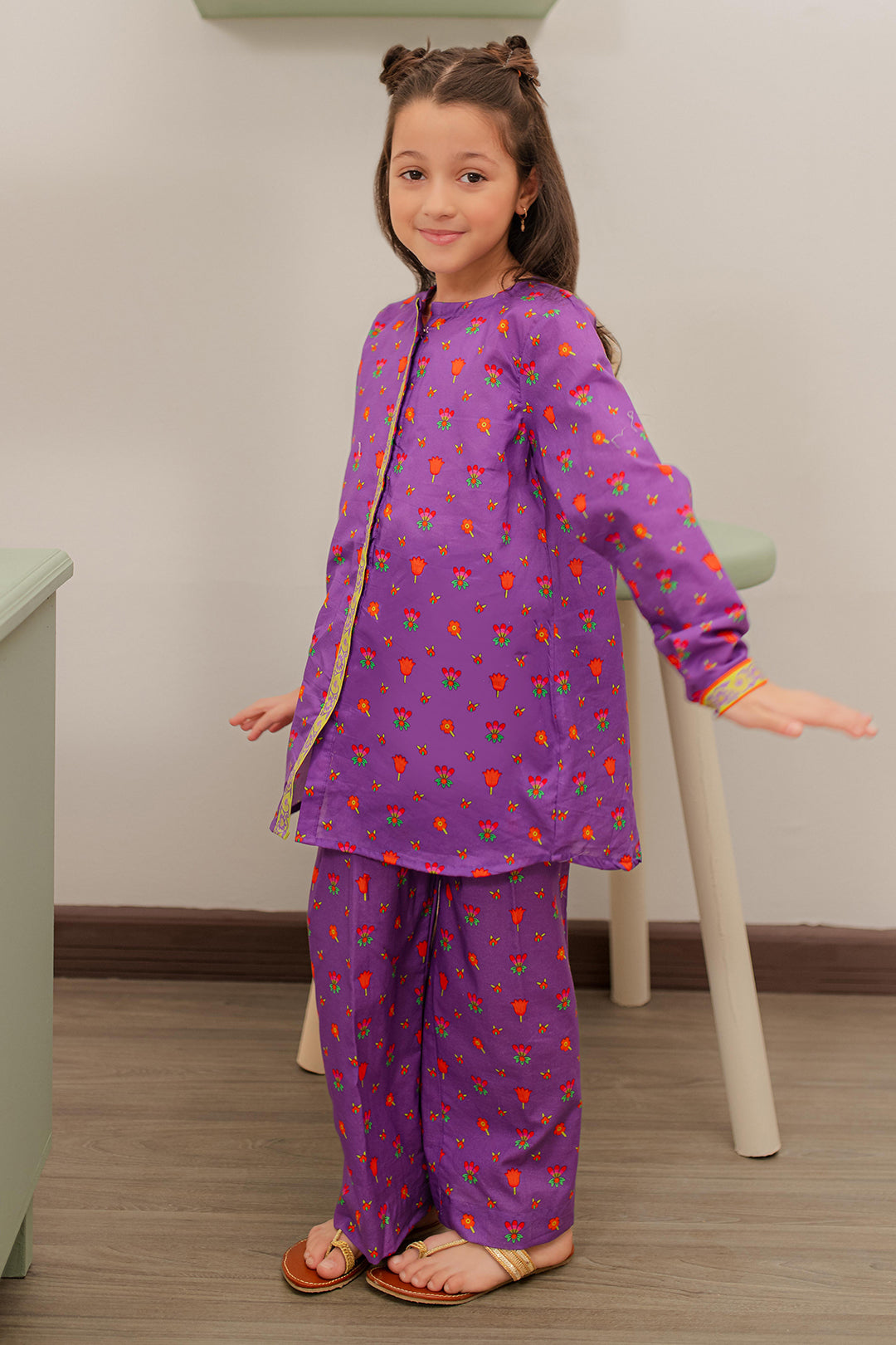 Zellbury Girls | 2 Piece Lawn | Kurta Trouser - 2413 - by - Libasekhas UK - Registered Vendor of : Zellbury Girls - 100% Original Designer Dresss