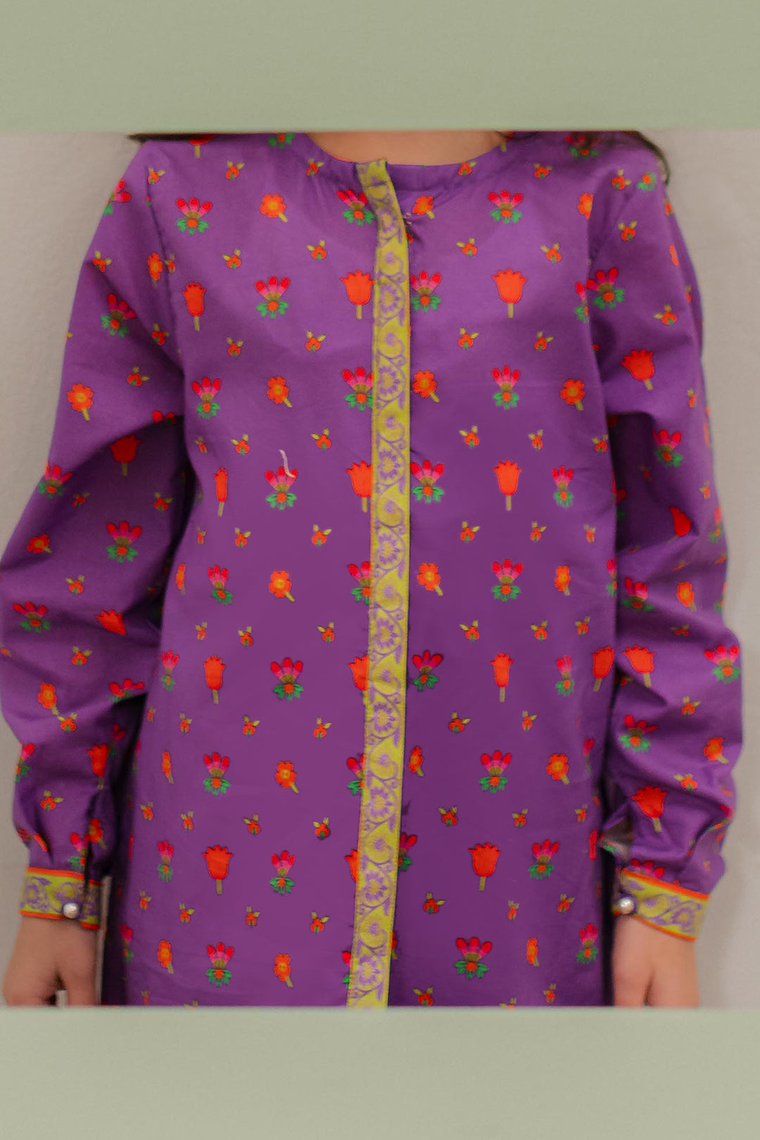 Zellbury Girls | 2 Piece Lawn | Kurta Trouser - 2413 - by - Libasekhas UK - Registered Vendor of : Zellbury Girls - 100% Original Designer Dresss