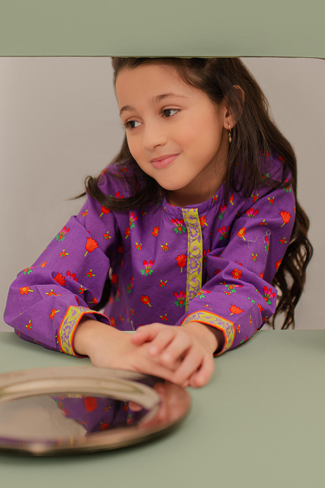 Zellbury Girls | 2 Piece Lawn | Kurta Trouser - 2413 - by - Libasekhas UK - Registered Vendor of : Zellbury Girls - 100% Original Designer Dresss