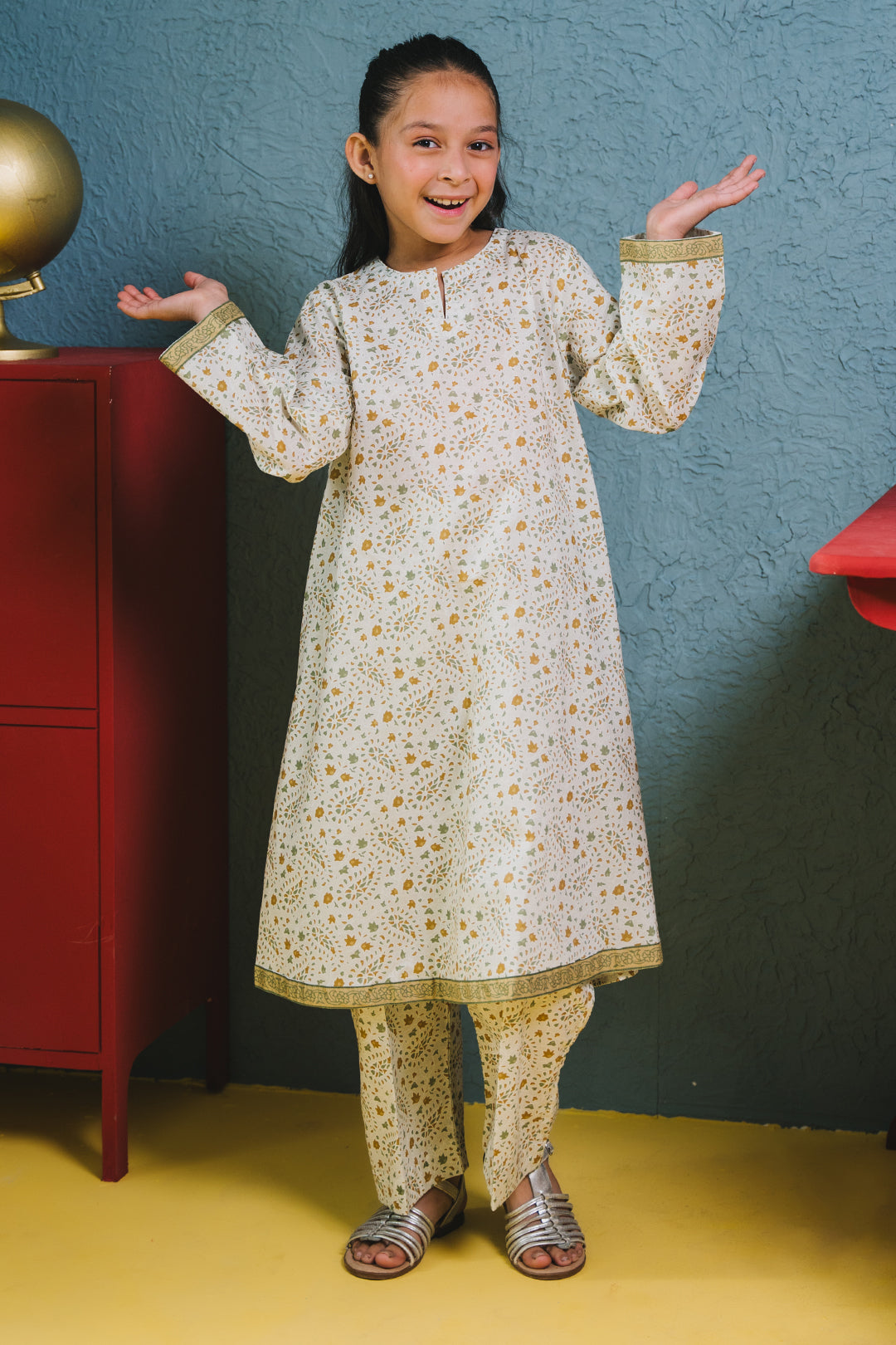 Zellbury Girls | 2 Piece Lawn | Kurta Trouser - 2415 - by - Libasekhas UK - Registered Vendor of : Zellbury Girls - 100% Original Designer Dresss