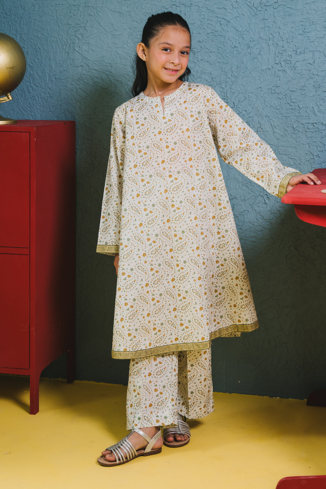 Zellbury Girls | 2 Piece Lawn | Kurta Trouser - 2415 - by - Libasekhas UK - Registered Vendor of : Zellbury Girls - 100% Original Designer Dresss
