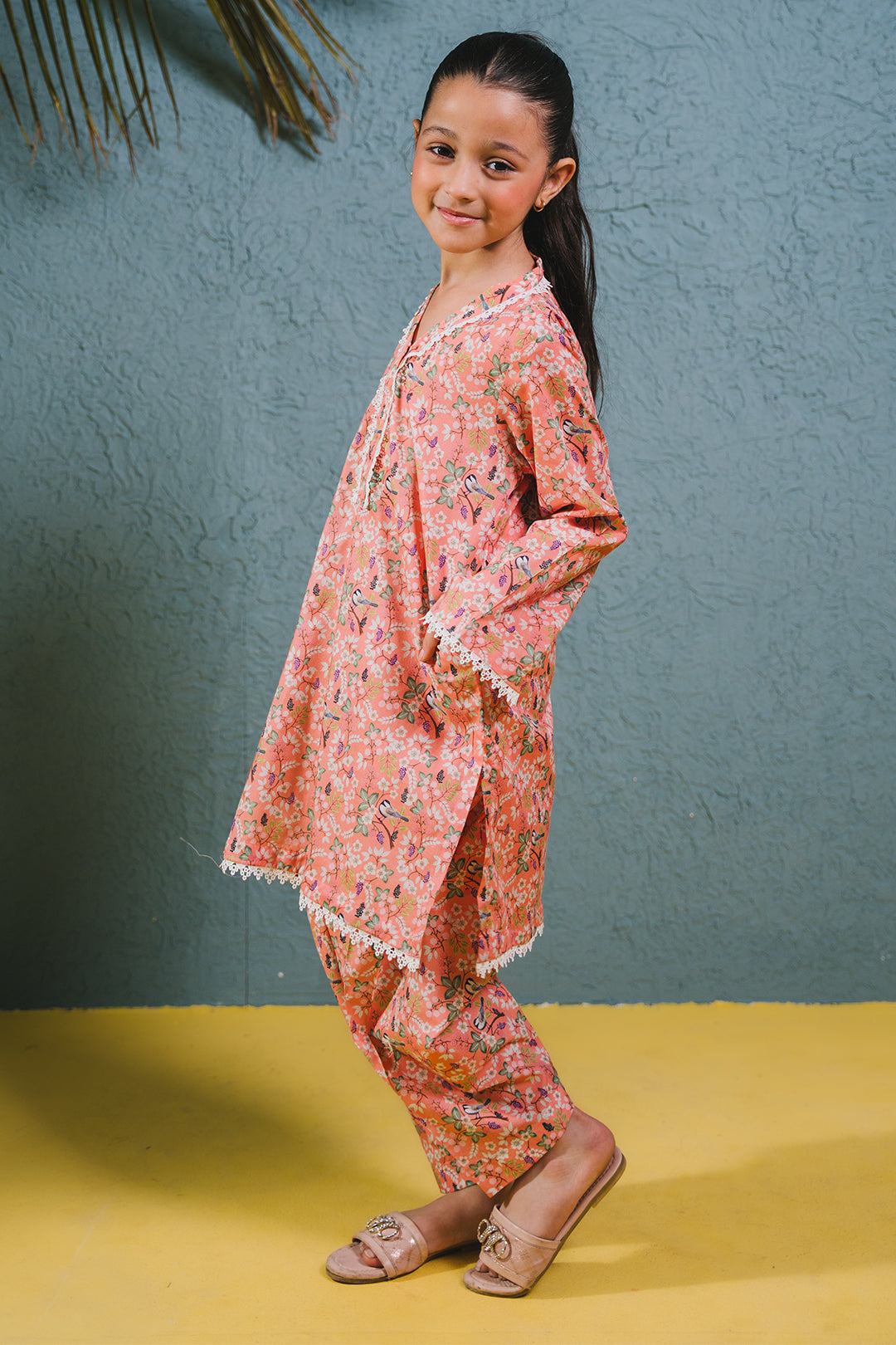Zellbury Girls | 2 Piece Lawn | Kurta Trouser - 2424 - by - Libasekhas UK - Registered Vendor of : Zellbury Girls - 100% Original Designer Dresss