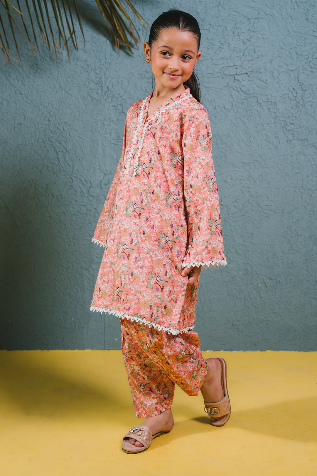 Zellbury Girls | 2 Piece Lawn | Kurta Trouser - 2424 - by - Libasekhas UK - Registered Vendor of : Zellbury Girls - 100% Original Designer Dresss