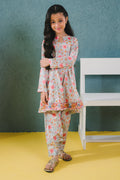 Zellbury Girls | 2 Piece Lawn | Embroidered Kurta Trouser - 2430 - by - Libasekhas UK - Registered Vendor of : Zellbury Girls - 100% Original Designer Dresss