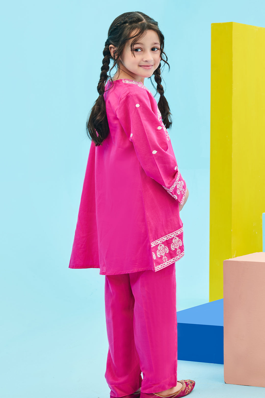 Zellbury Girls | 2 Piece Lawn | Embroidered Kurta Trouser - 2464 - by - Libasekhas UK - Registered Vendor of : Zellbury Girls - 100% Original Designer Dresss