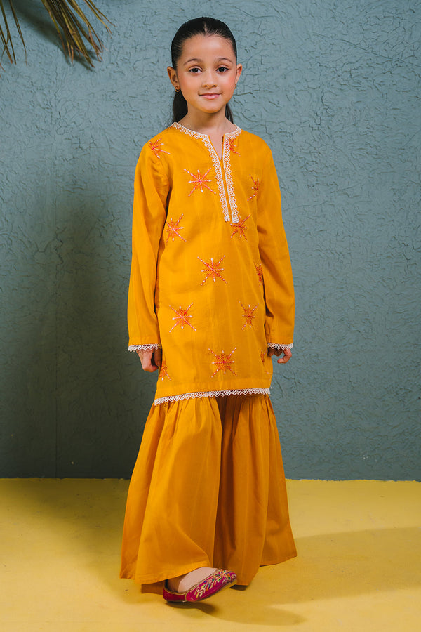 Zellbury Girls | 2 Piece Lawn | Embroidered Kurta Trouser - 2465 - by - Libasekhas UK - Registered Vendor of : Zellbury Girls - 100% Original Designer Dresss