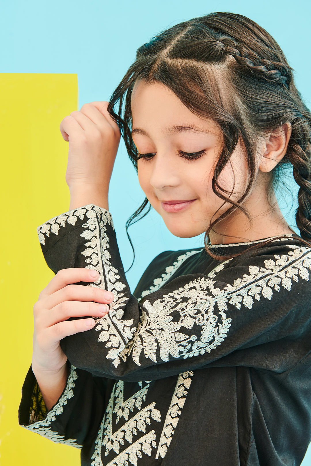 Zellbury Girls | 2 Piece Lawn | Embroidered Kurta Trouser - 2466 - by - Libasekhas UK - Registered Vendor of : Zellbury Girls - 100% Original Designer Dresss