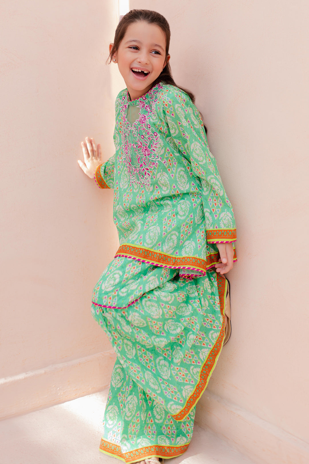 Zellbury Girls | 2 Piece Lawn | Embroidered Kurta Trouser - 2469 - by - Libasekhas UK - Registered Vendor of : Zellbury Girls - 100% Original Designer Dresss