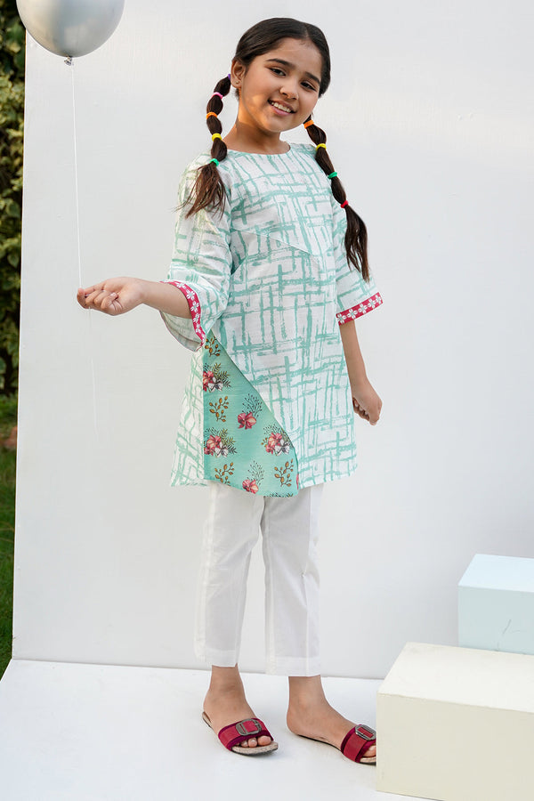 Zellbury Girls | 1 Piece Khaddar | Kurta - 0019 - by - Libasekhas UK - Registered Vendor of : Zellbury Girls - 100% Original Designer Dresss