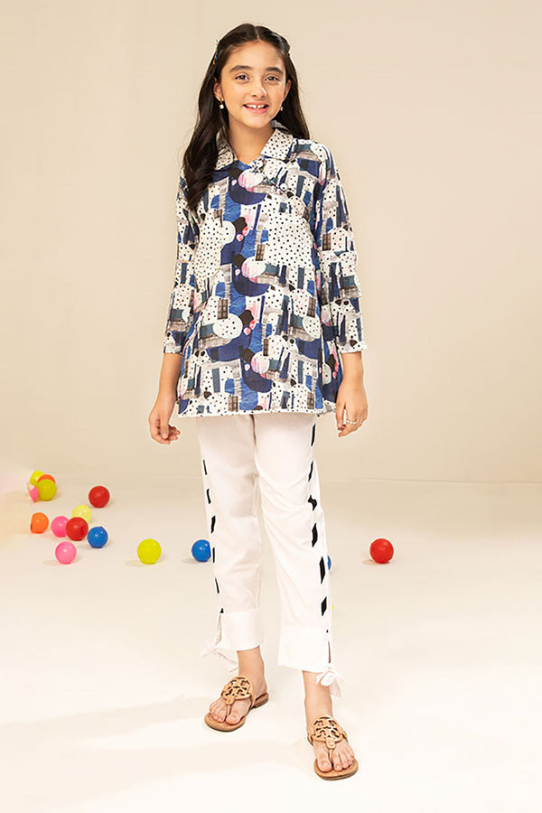 Zellbury Girls | 1 Piece Khaddar | Kurta - 1198 - by - Libasekhas UK - Registered Vendor of : Zellbury Girls - 100% Original Designer Dresss