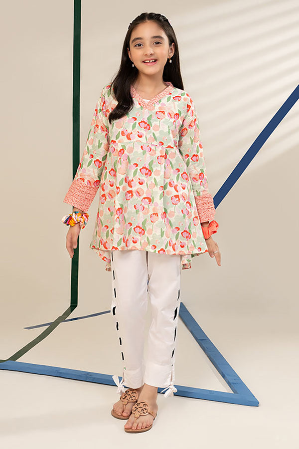 Zellbury Girls | 1 Piece Khaddar | Kurta - 1199 - by - Libasekhas UK - Registered Vendor of : Zellbury Girls - 100% Original Designer Dresss