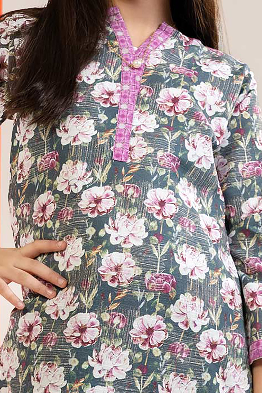 Zellbury Girls | 1 Piece Khaddar | Kurta - 1218 - by - Libasekhas UK - Registered Vendor of : Zellbury Girls - 100% Original Designer Dresss