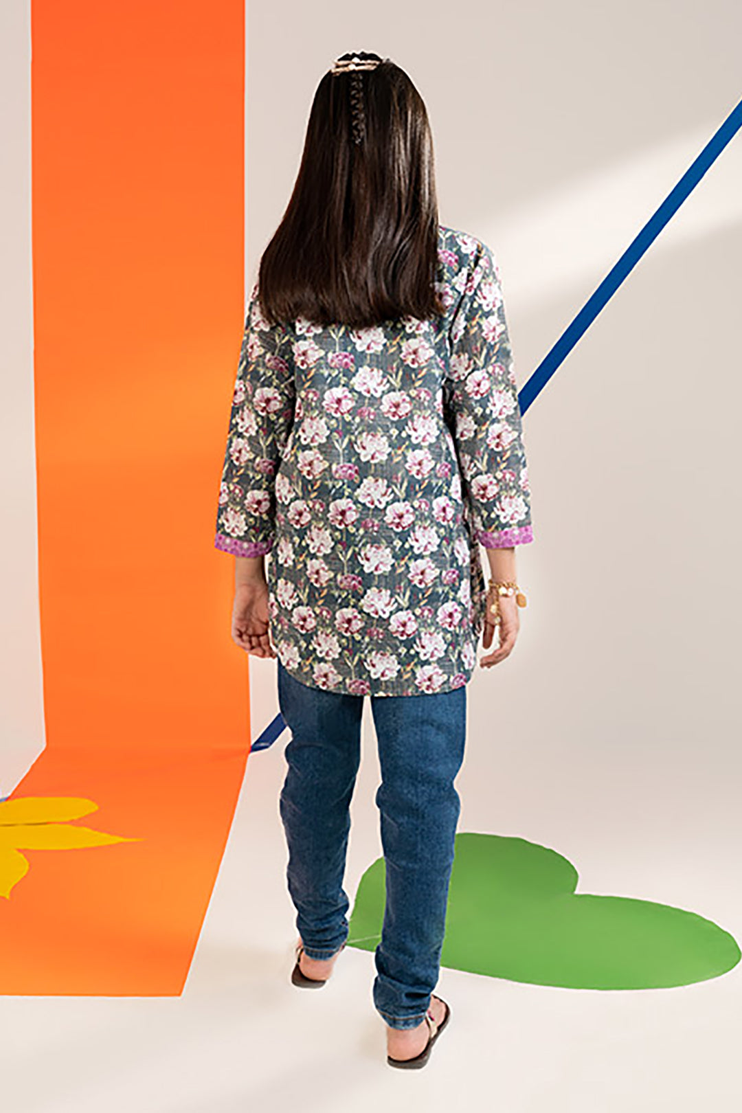 Zellbury Girls | 1 Piece Khaddar | Kurta - 1218 - by - Libasekhas UK - Registered Vendor of : Zellbury Girls - 100% Original Designer Dresss