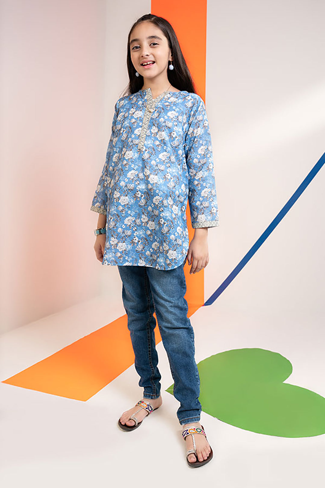 Zellbury Girls | 1 Piece Khaddar | Kurta - 1219 - by - Libasekhas UK - Registered Vendor of : Zellbury Girls - 100% Original Designer Dresss