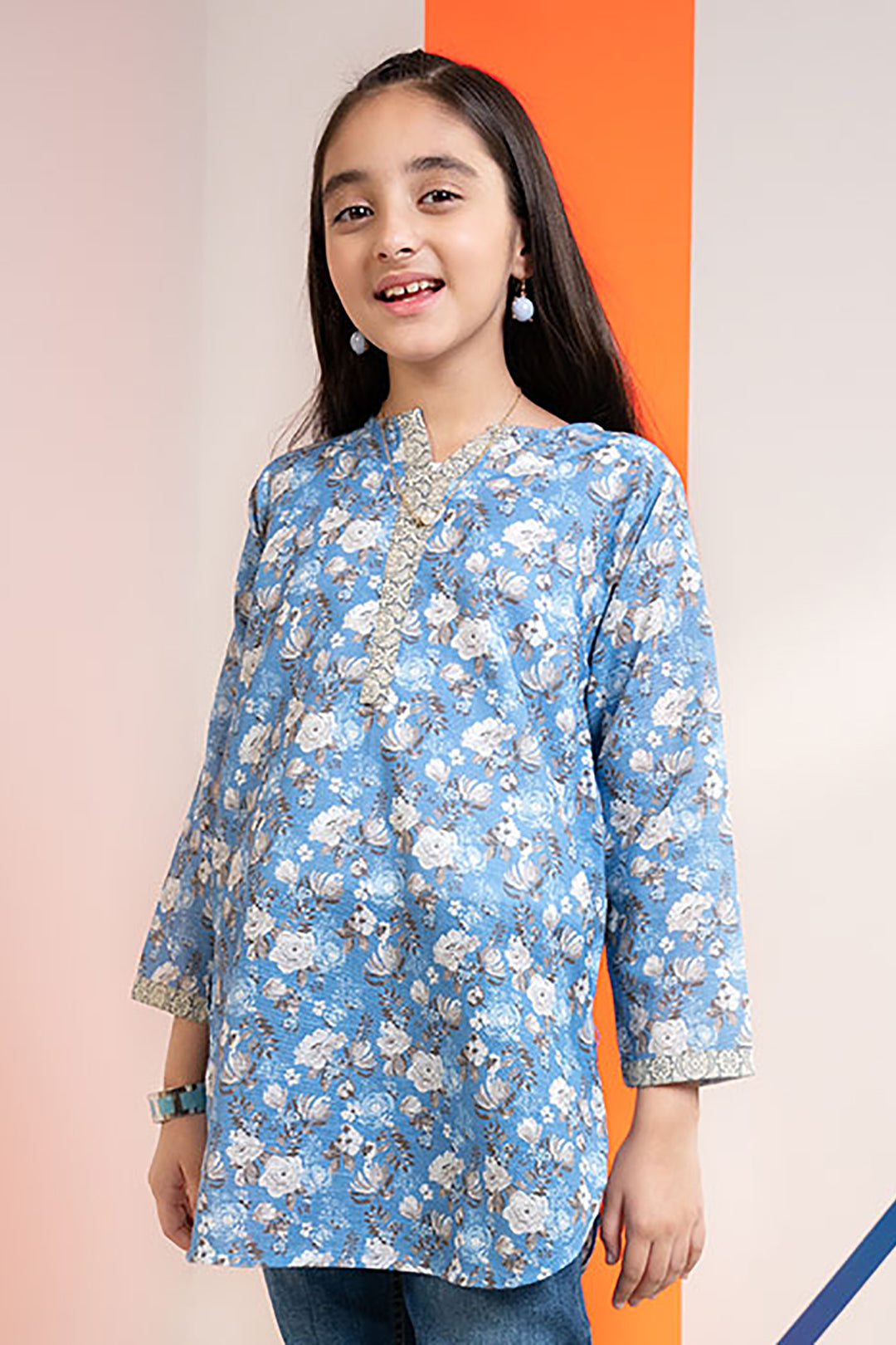 Zellbury Girls | 1 Piece Khaddar | Kurta - 1219 - by - Libasekhas UK - Registered Vendor of : Zellbury Girls - 100% Original Designer Dresss