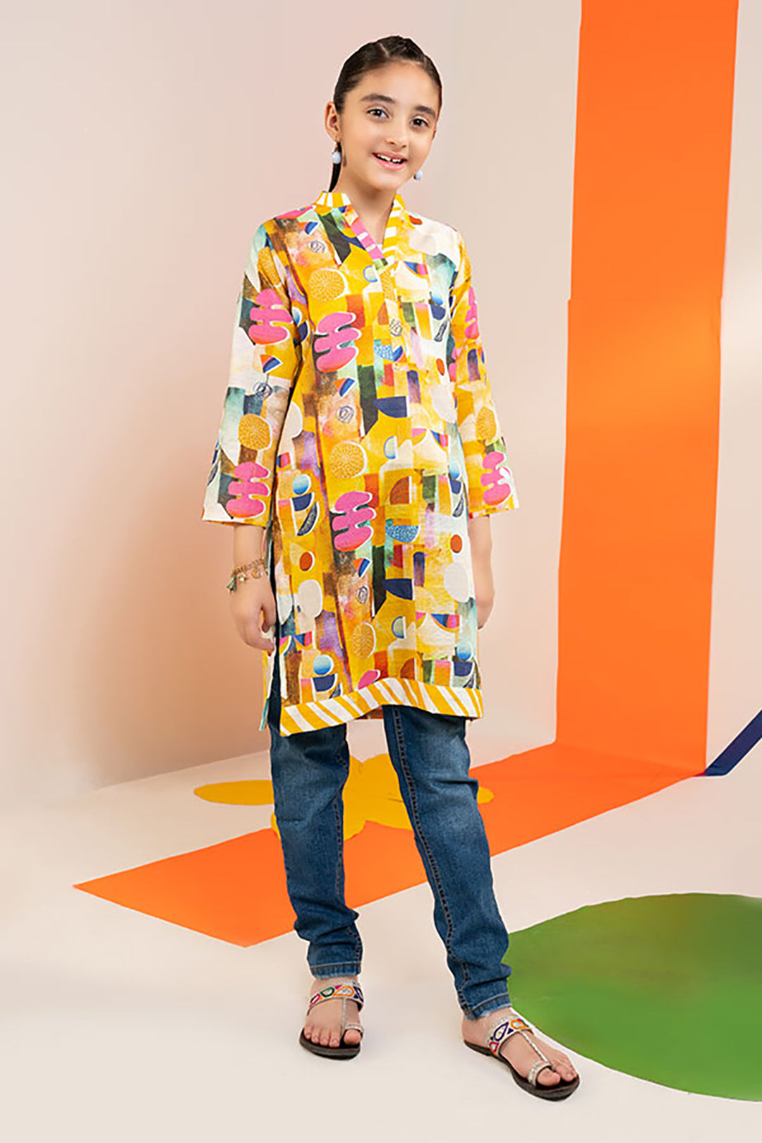 Zellbury Girls | 1 Piece Khaddar | Kurta - 1221 - by - Libasekhas UK - Registered Vendor of : Zellbury Girls - 100% Original Designer Dresss