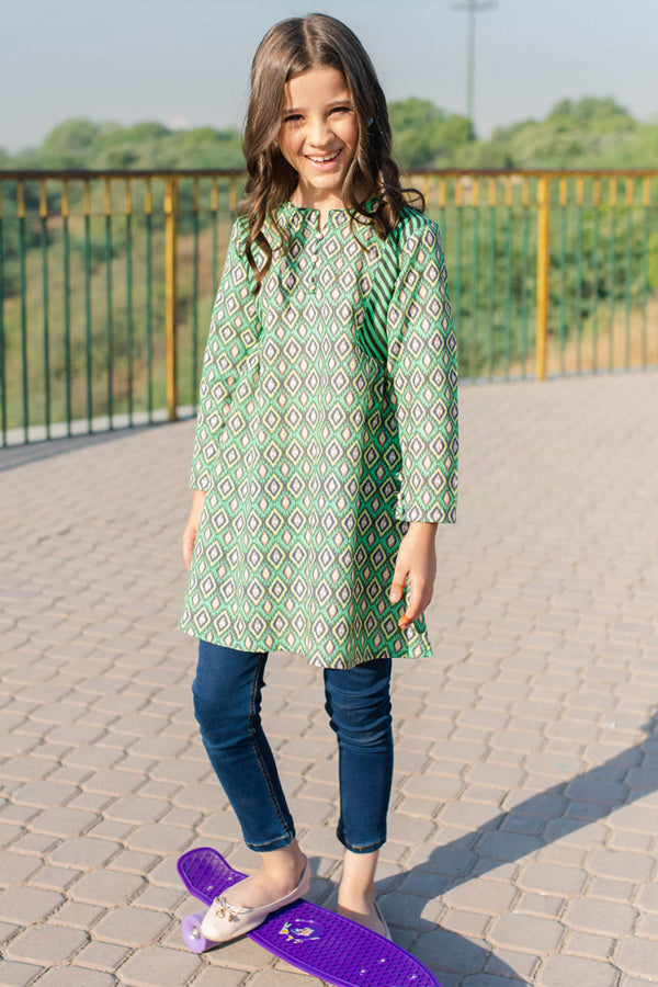 Zellbury Girls | 1 Piece Khaddar | Kurta - 1224 - by - Libasekhas UK - Registered Vendor of : Zellbury Girls - 100% Original Designer Dresss