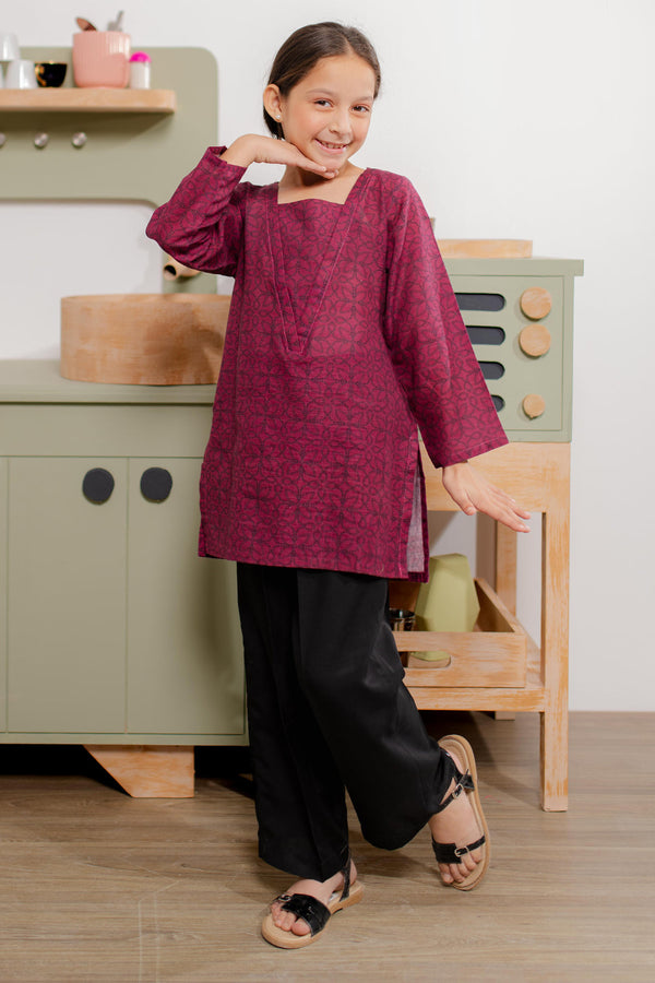 Zellbury Girls | 1 Piece Khaddar | Kurta - 1170 - by - Libasekhas UK - Registered Vendor of : Zellbury Girls - 100% Original Designer Dresss
