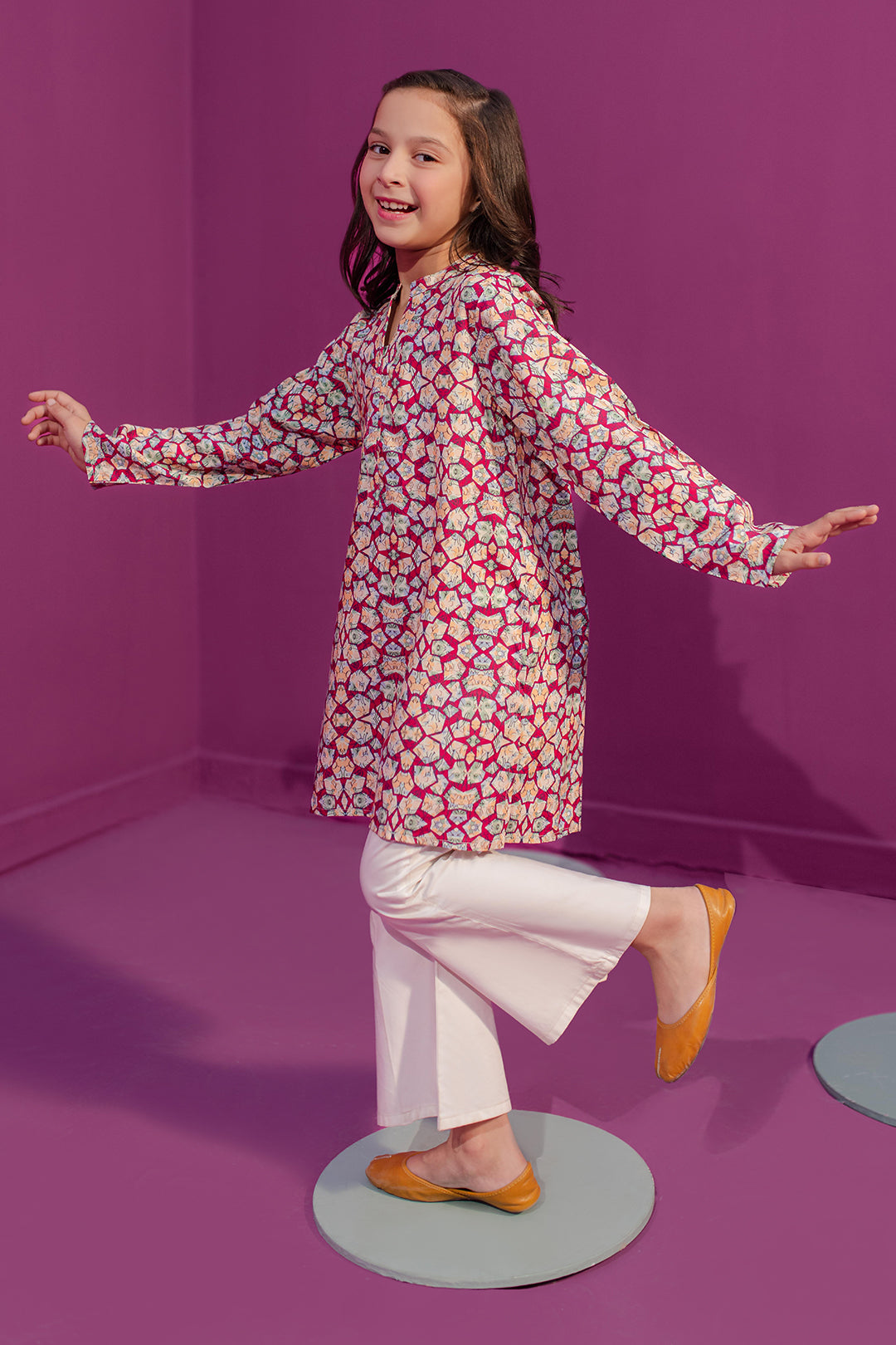 Zellbury Girls | 1 Piece Viscose | Kurta - 1719 - by - Libasekhas UK - Registered Vendor of : Zellbury Girls - 100% Original Designer Dresss