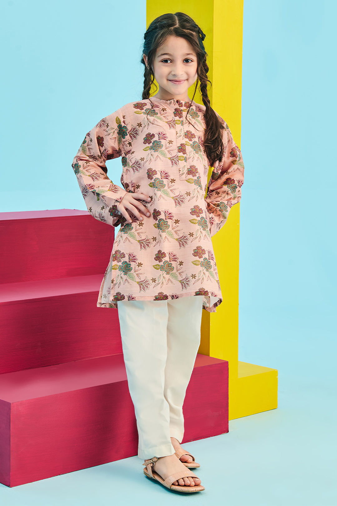 Zellbury Girls | 1 Piece Khaddar | Kurta - 1732 - by - Libasekhas UK - Registered Vendor of : Zellbury Girls - 100% Original Designer Dresss