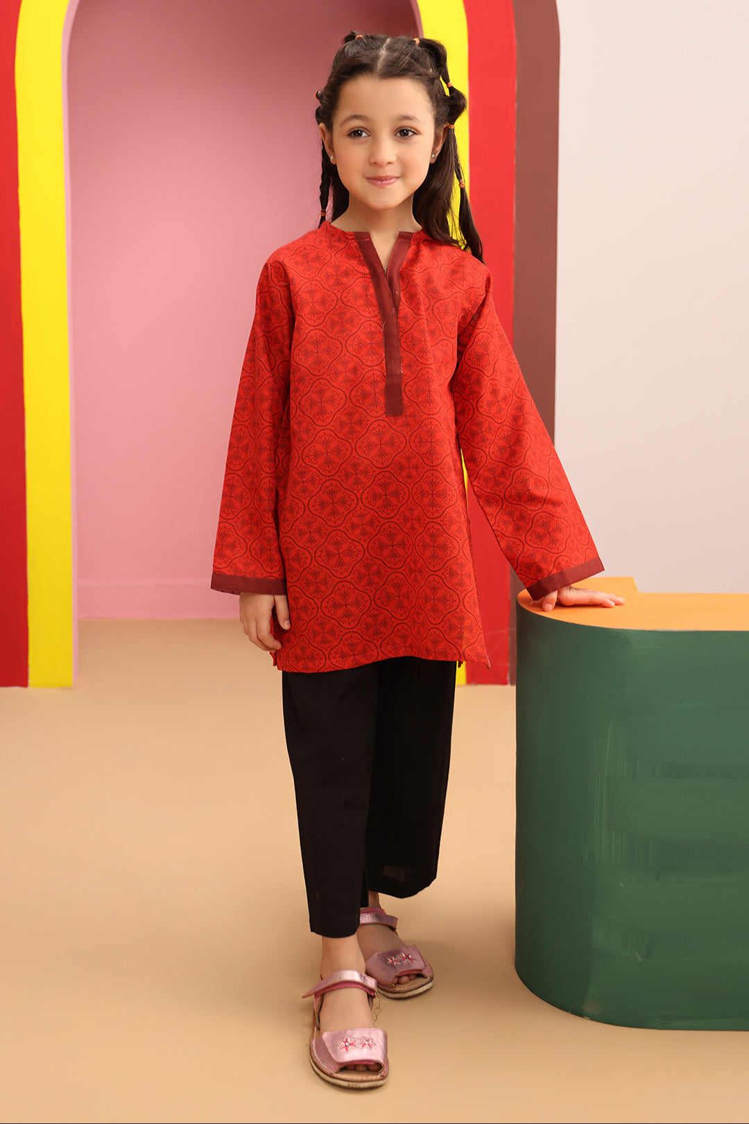 Zellbury Girls | 1 Piece Khaddar | Kurta - 1764 - by - Libasekhas UK - Registered Vendor of : Zellbury Girls - 100% Original Designer Dresss