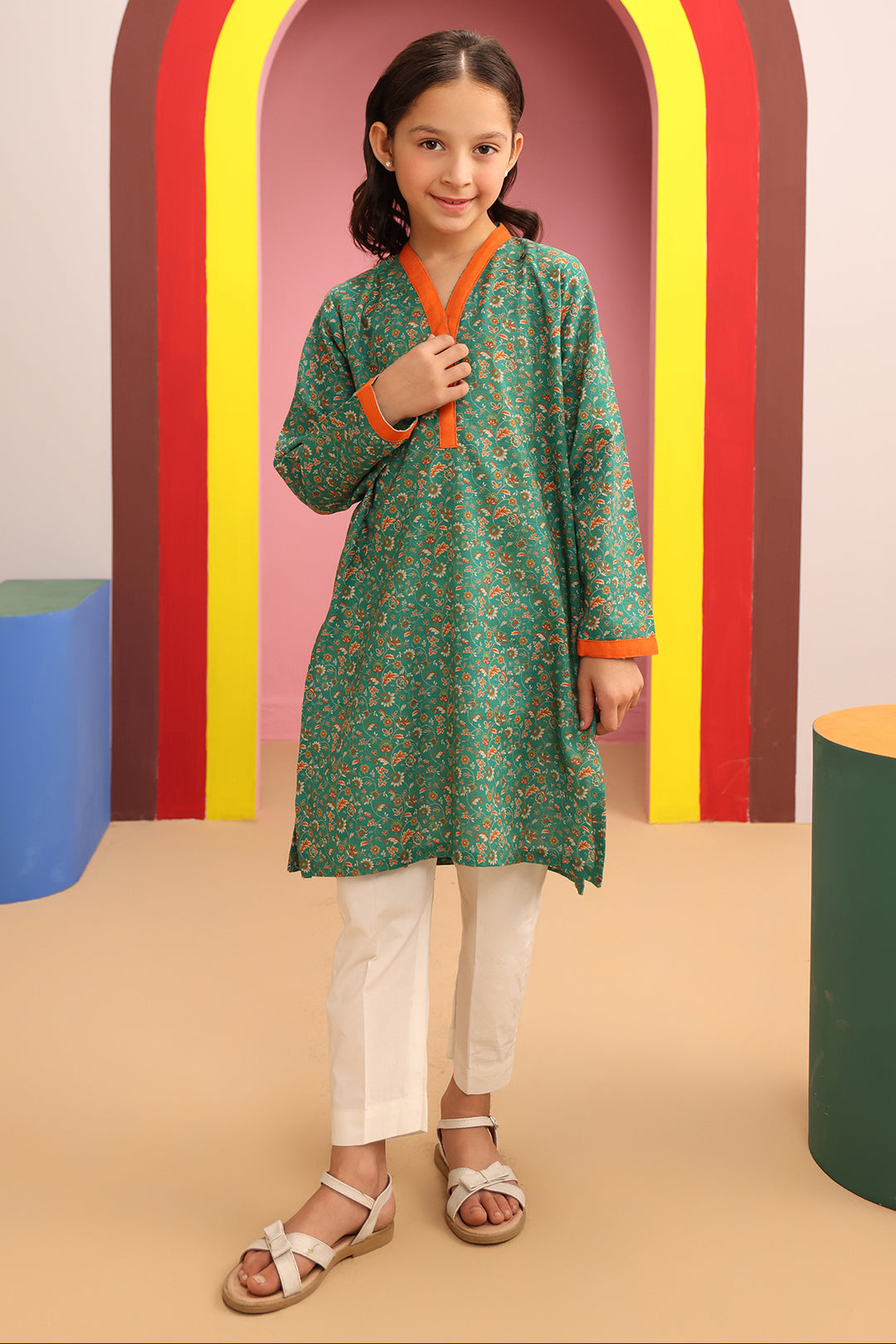 Zellbury Girls | 1 Piece Khaddar | Kurta - 1776 - by - Libasekhas UK - Registered Vendor of : Zellbury Girls - 100% Original Designer Dresss