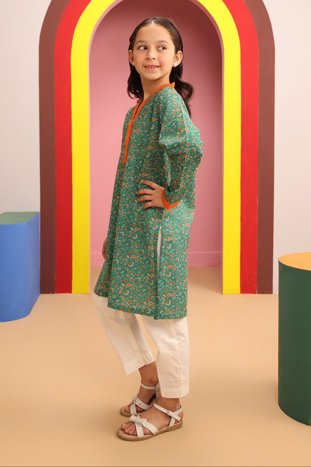 Zellbury Girls | 1 Piece Khaddar | Kurta - 1776 - by - Libasekhas UK - Registered Vendor of : Zellbury Girls - 100% Original Designer Dresss