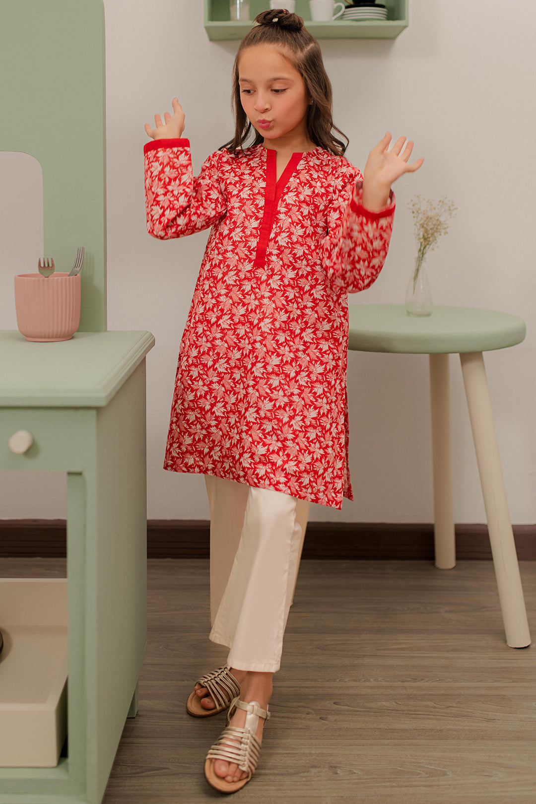 Zellbury Girls | 1 Piece Khaddar | Kurta - 1777 - by - Libasekhas UK - Registered Vendor of : Zellbury Girls - 100% Original Designer Dresss