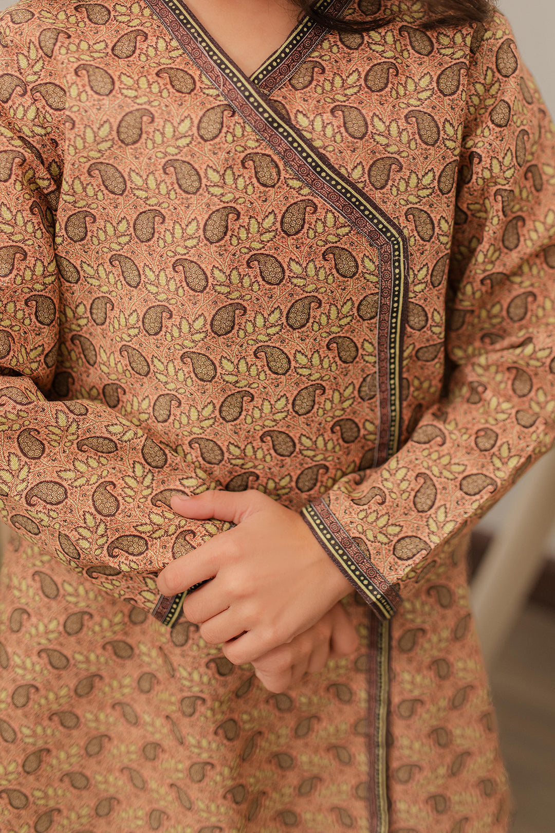 Zellbury Girls | 1 Piece Khaddar | Kurta - 1780 - by - Libasekhas UK - Registered Vendor of : Zellbury Girls - 100% Original Designer Dresss