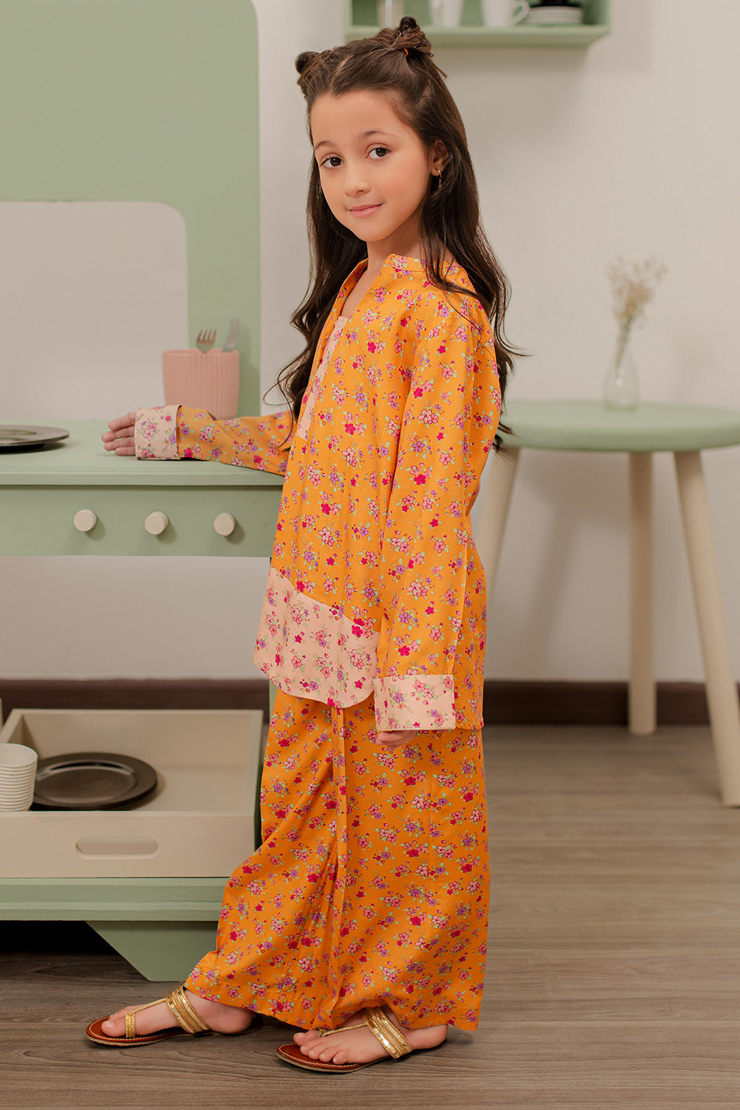 Zellbury Girls | 2 Piece Viscose | Kurta Trouser - 2726 - by - Libasekhas UK - Registered Vendor of : Zellbury Girls - 100% Original Designer Dresss