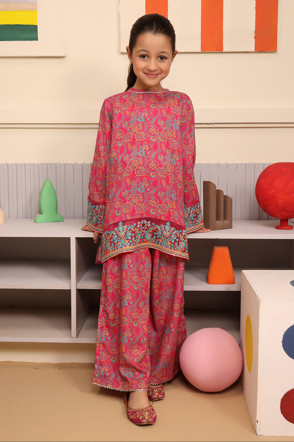 Zellbury Girls | 2 Piece Viscose | Embroidered Kurta Trouser - 2730 - by - Libasekhas UK - Registered Vendor of : Zellbury Girls - 100% Original Designer Dresss