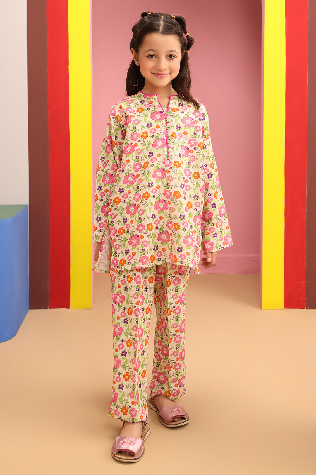 Zellbury Girls | 2 Piece Khaddar | Kurta Trouser - 2749 - by - Libasekhas UK - Registered Vendor of : Zellbury Girls - 100% Original Designer Dresss