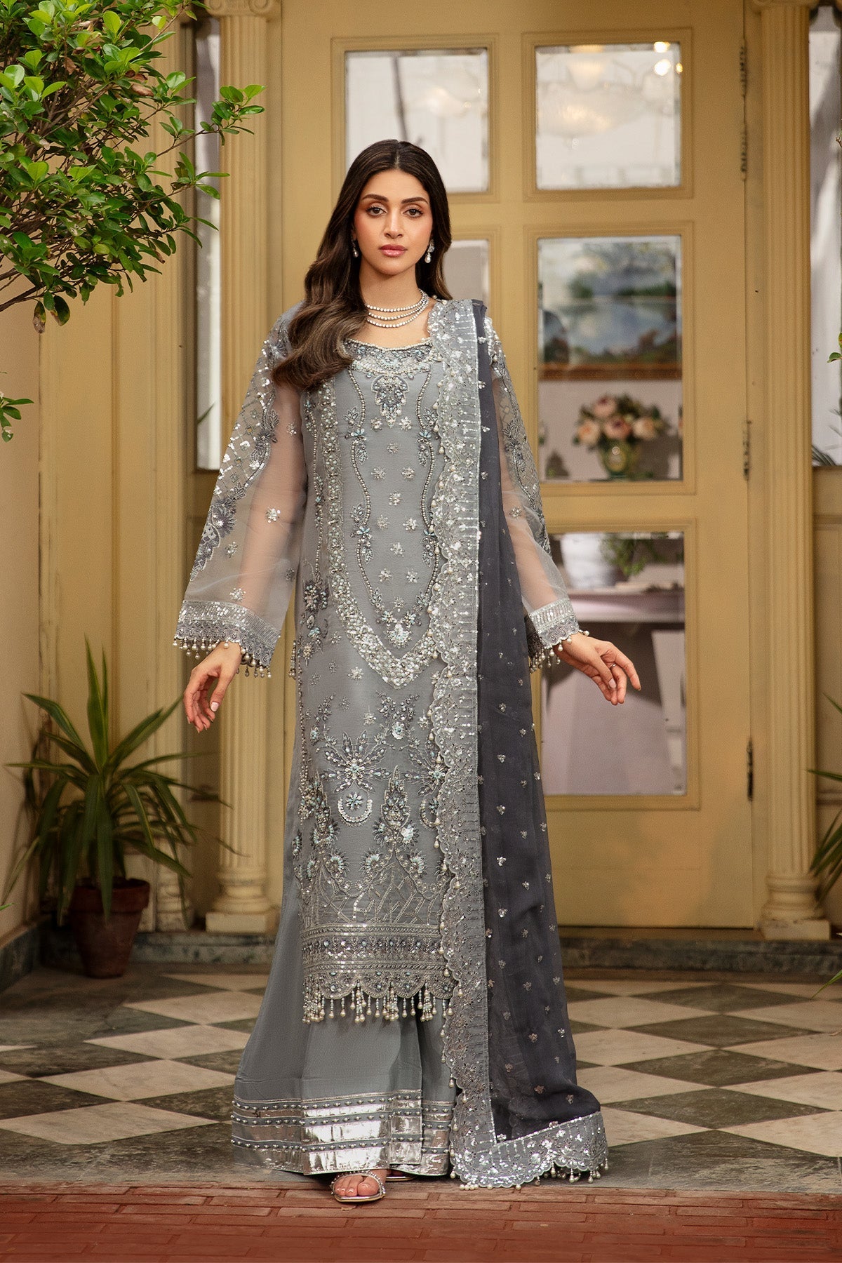 Raeesa Premium | Dehleez Formals | Dl 1033 - by Libasekhas UK - Registered Vendor of : Raeesa Premium - 100% Original Designer Dress