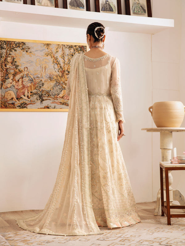 Gulaal | Embroidered Chiffon 23 | ROYALE GL-EC-23V1-01 - by - Libasekhas UK - Registered Vendor of : Gulaal - 100% Original Designer Dresss