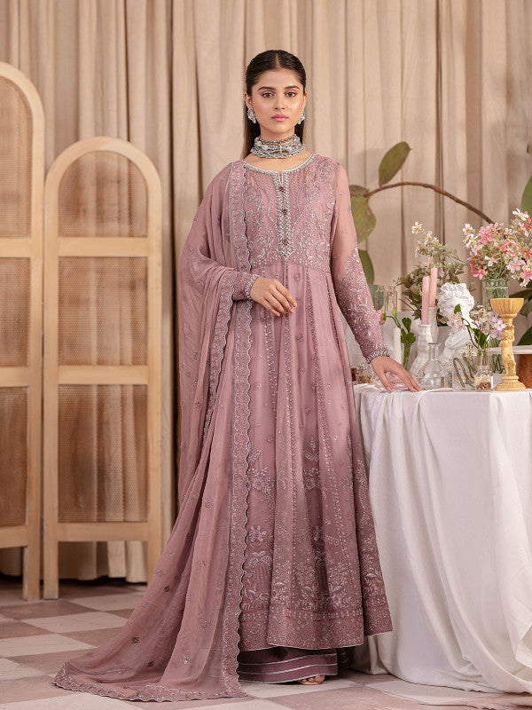 Gulaal | Embroidered Chiffon 23 | EZRAH UC-03 - by - Libasekhas UK - Registered Vendor of : Gulaal - 100% Original Designer Dresss