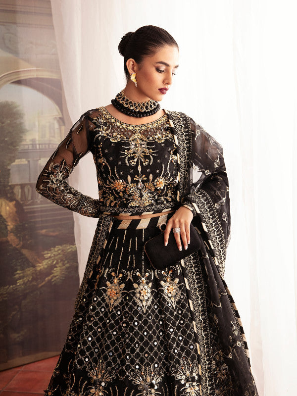 Gulaal | Embroidered Chiffon 23 | STELLA GL-LP-V2-13 - by - Libasekhas UK - Registered Vendor of : Gulaal - 100% Original Designer Dresss