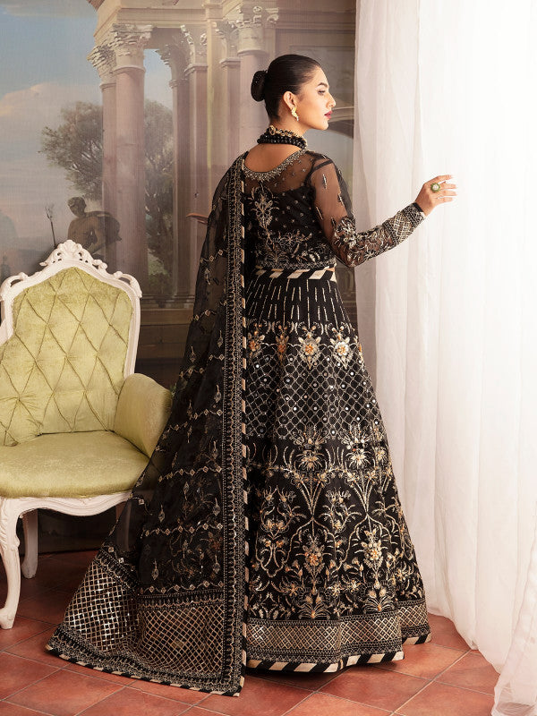 Gulaal | Embroidered Chiffon 23 | STELLA GL-LP-V2-13 - by - Libasekhas UK - Registered Vendor of : Gulaal - 100% Original Designer Dresss