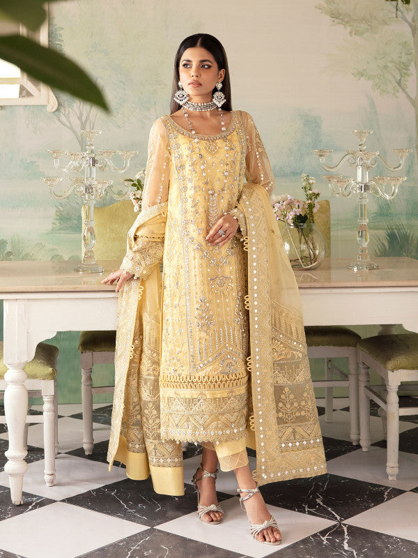 Gulaal | Embroidered Chiffon 23 | ANIYA GL-LP-V2-10 - by - Libasekhas UK - Registered Vendor of : Gulaal - 100% Original Designer Dresss