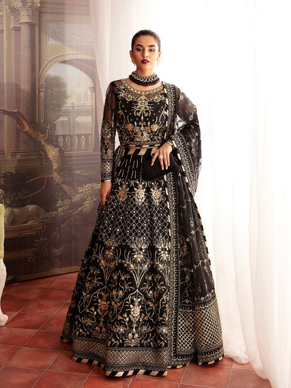 Gulaal | Embroidered Chiffon 23 | STELLA GL-LP-V2-13 - by - Libasekhas UK - Registered Vendor of : Gulaal - 100% Original Designer Dresss