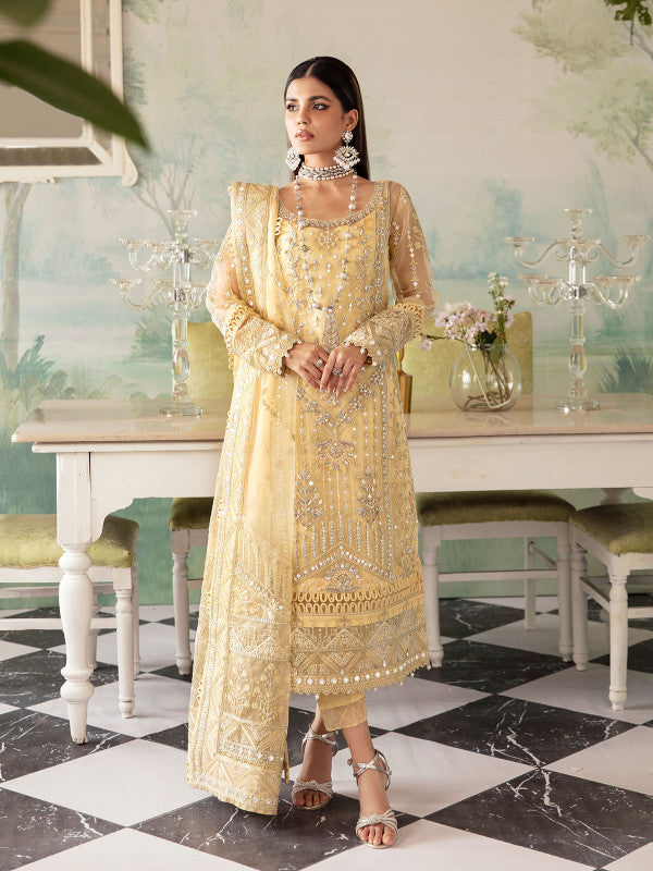 Gulaal | Embroidered Chiffon 23 | ANIYA GL-LP-V2-10 - by - Libasekhas UK - Registered Vendor of : Gulaal - 100% Original Designer Dresss