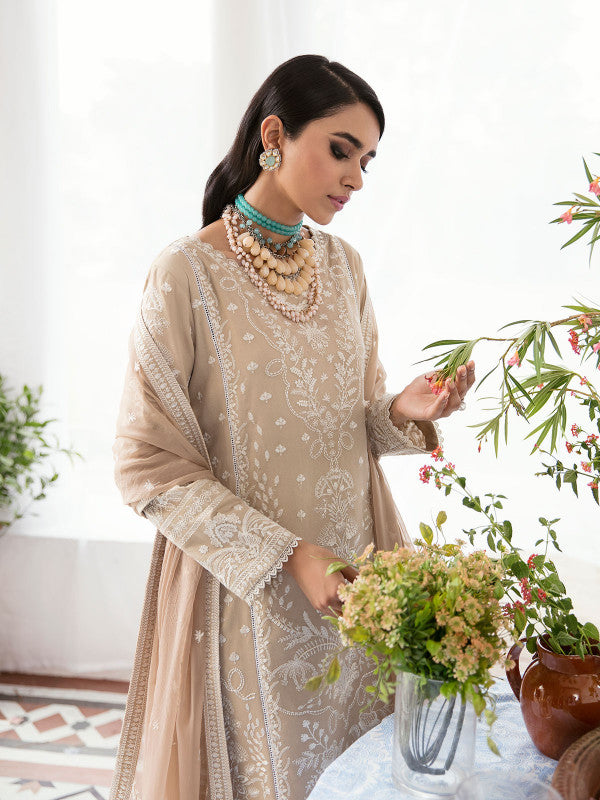 Gulaal | Embroidered Chiffon 23 | Meraki - by - Libasekhas UK - Registered Vendor of : Gulaal - 100% Original Designer Dresss