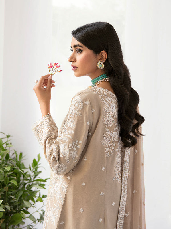 Gulaal | Embroidered Chiffon 23 | Meraki - by - Libasekhas UK - Registered Vendor of : Gulaal - 100% Original Designer Dresss