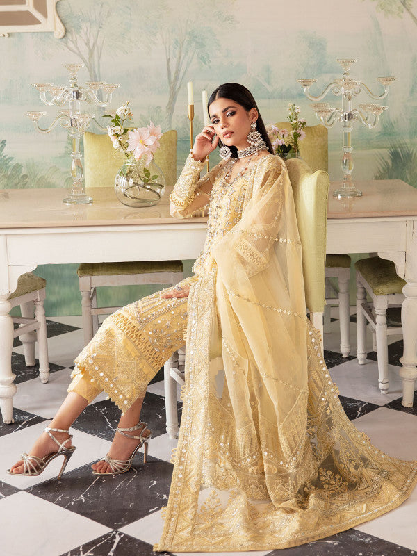 Gulaal | Embroidered Chiffon 23 | ANIYA GL-LP-V2-10 - by - Libasekhas UK - Registered Vendor of : Gulaal - 100% Original Designer Dresss