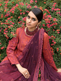 Gulaal | Embroidered Chiffon 23 | Nayaab - by - Libasekhas UK - Registered Vendor of : Red - 100% Original Designer Dresss