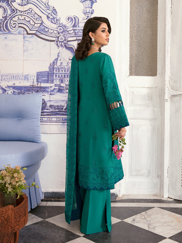 Gulaal | Embroidered Chiffon 23 | Sairaab - by - Libasekhas UK - Registered Vendor of : Gulaal - 100% Original Designer Dresss
