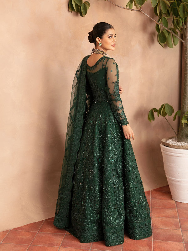 Gulaal | Embroidered Chiffon 23 | AURORA GL-LP-V2-18 - by - Libasekhas UK - Registered Vendor of : Gulaal - 100% Original Designer Dresss